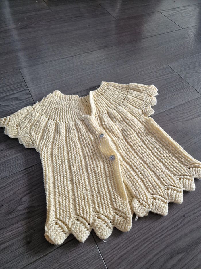 Haut tricoté fait main