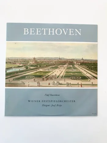 Disque 🎵 vinyle Lp : Beethoven - Wiener Festspielorchester, Josef Krips – Fünf Ouvertüren