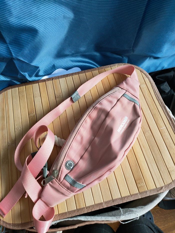 Sac Banane à Bandoulière pour Femme en Rose