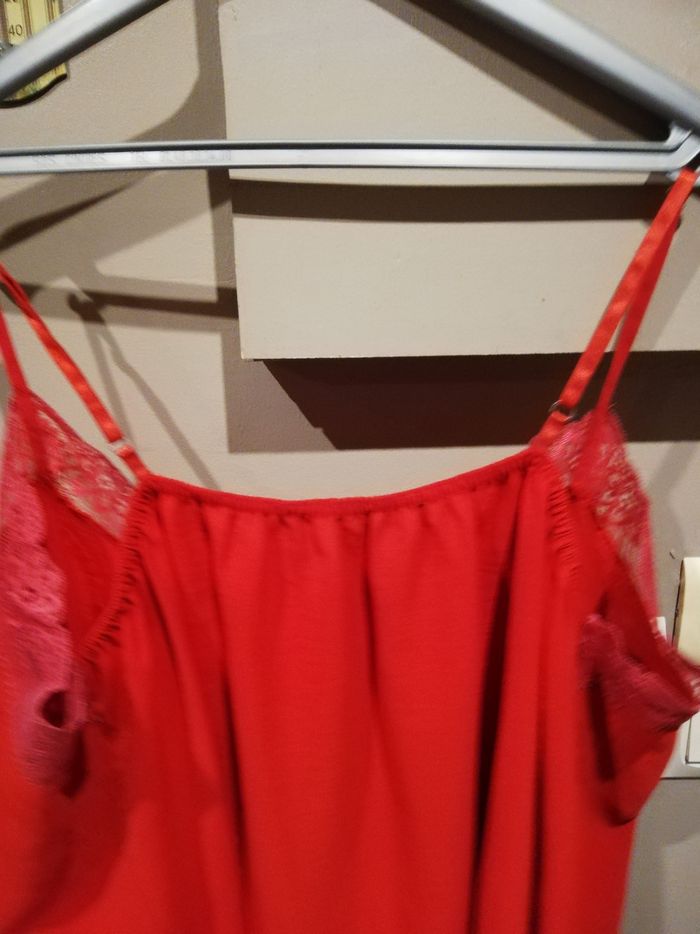 Débardeur taille 52 rouge - photo numéro 3
