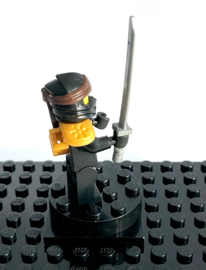 LEGO Ninjago - Cole, Pearl gold armor shoulder pad - photo numéro 8