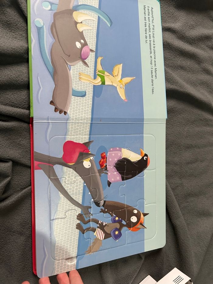 Livre puzzle p’tit loup - photo numéro 7