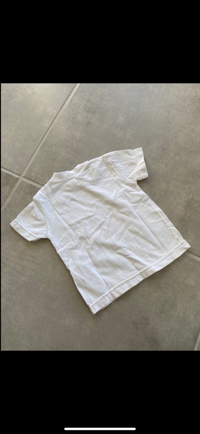 Tee shirt manches courtes mixte 3 mois - photo numéro 9