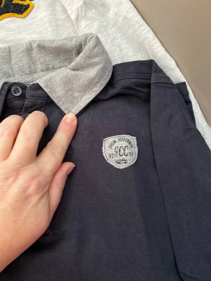 Lot de 4 polos manches longues 8 ans - photo numéro 5