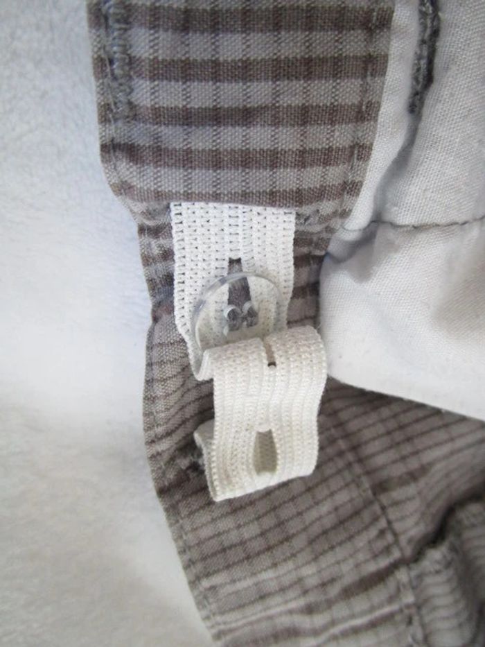 Short taupe carreaux Vertbaudet 2 ans TBE - photo numéro 6