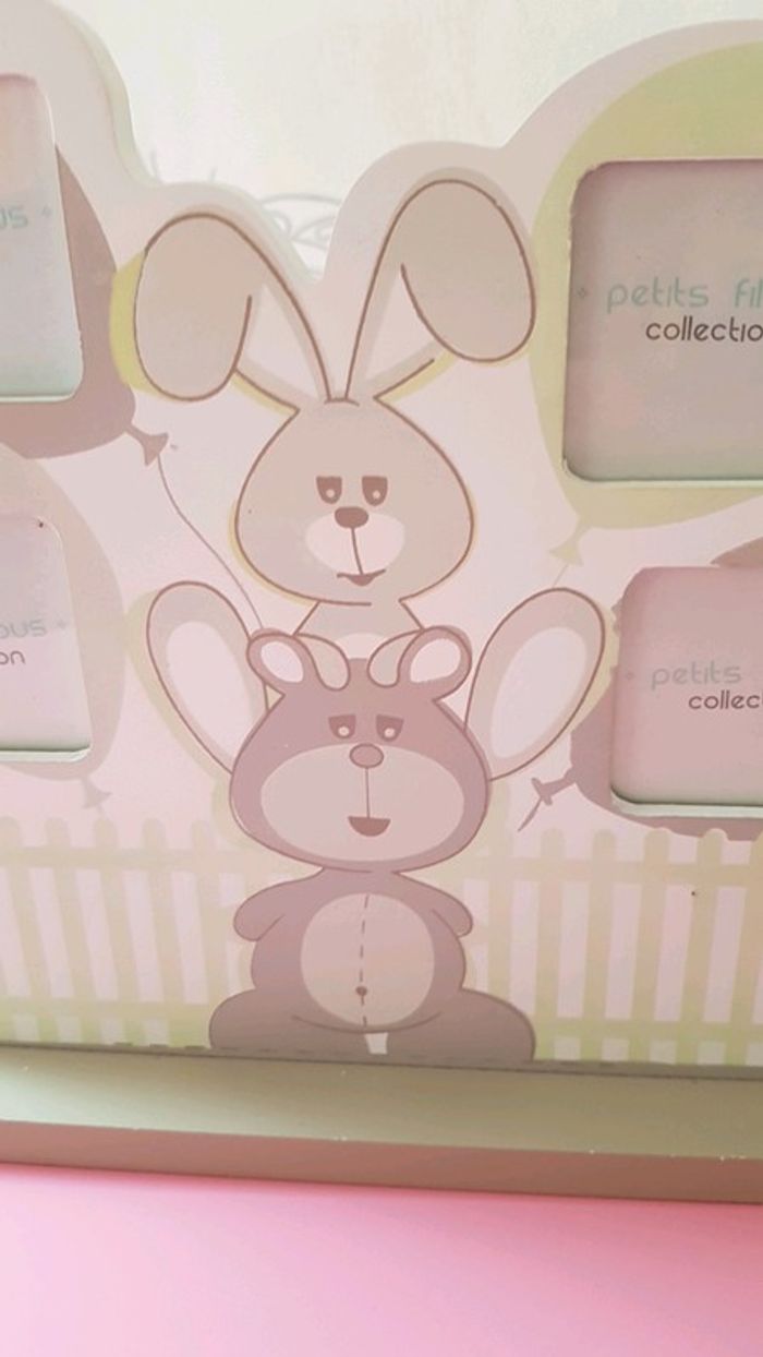 Petit cadre photo (pour 4 petites photos style photos d'dentitées) - photo numéro 3