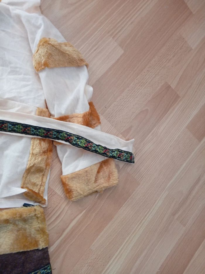 Joli déguisement d'indienne, taille 3 4 ans - photo numéro 5