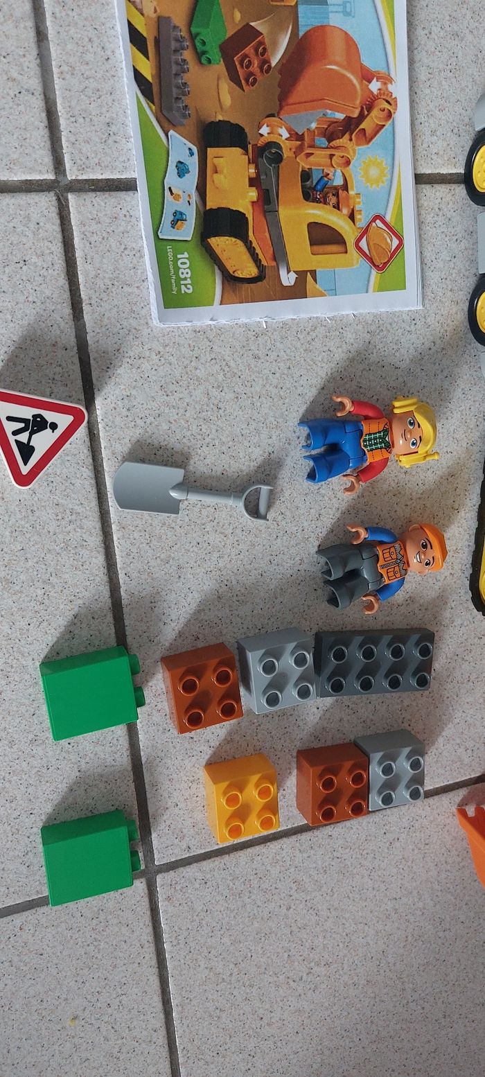 Lego duplo le camion et la pelleteuse 10812 - photo numéro 4