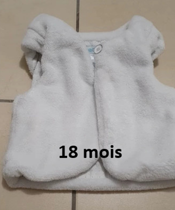 Gilet fille 18 mois