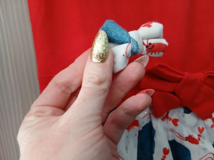 Robe Catimini et acessoire cheveux 4 ans - photo numéro 4