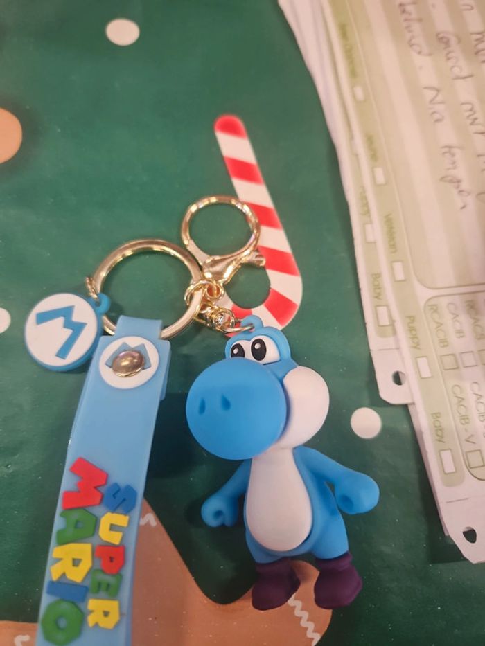 Porte clef super Mario dragon bleu pas de vinted go - photo numéro 4