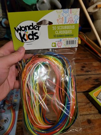 NEUF 50 scoubidous classiques couleurs colorés