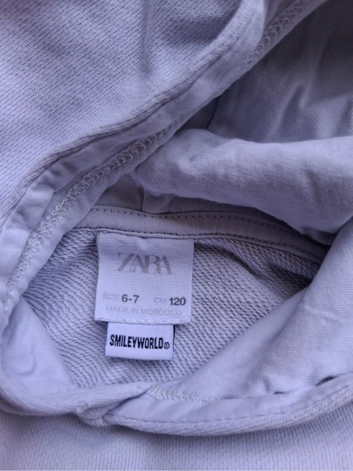 Sweat capuche logo Smiley - photo numéro 3