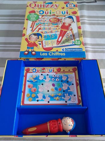 Jeu quizzy oui oui les chiffres