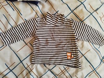 Sous pull garçon 6 mois