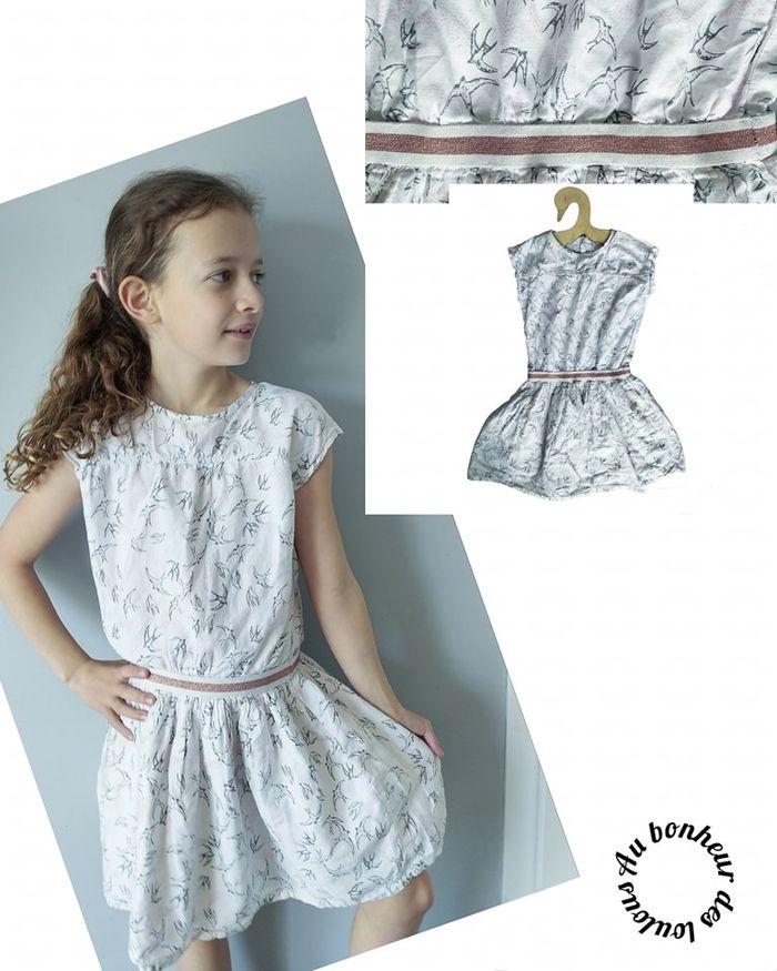 8 ans robe été tape a l oeil