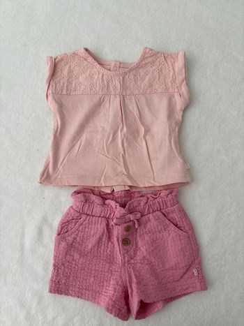 Ensemble rose 3 mois