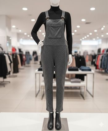 Salopette Grise Chinée