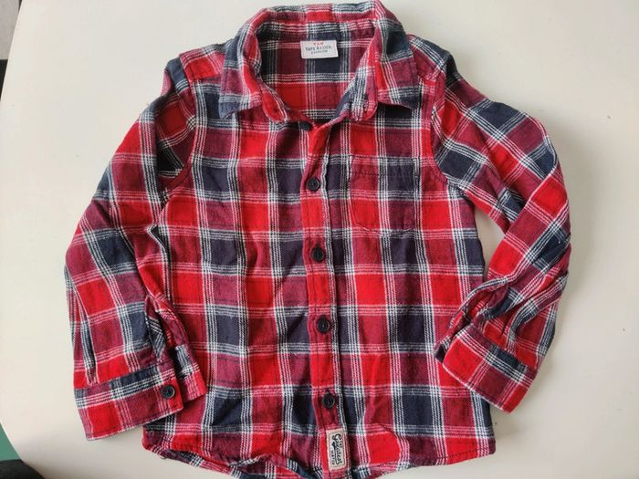 Chemise manches longues taille 2 ans
