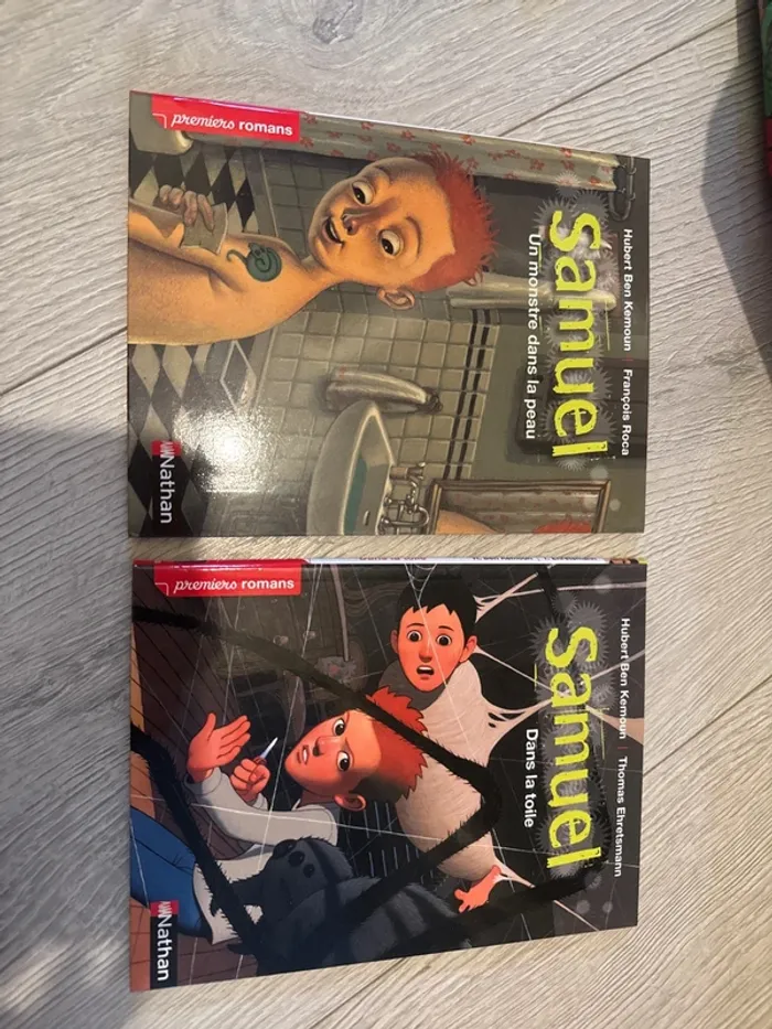 Lot de 2 livres Samuel