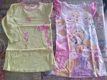 3 chemises de nuit 2 ans