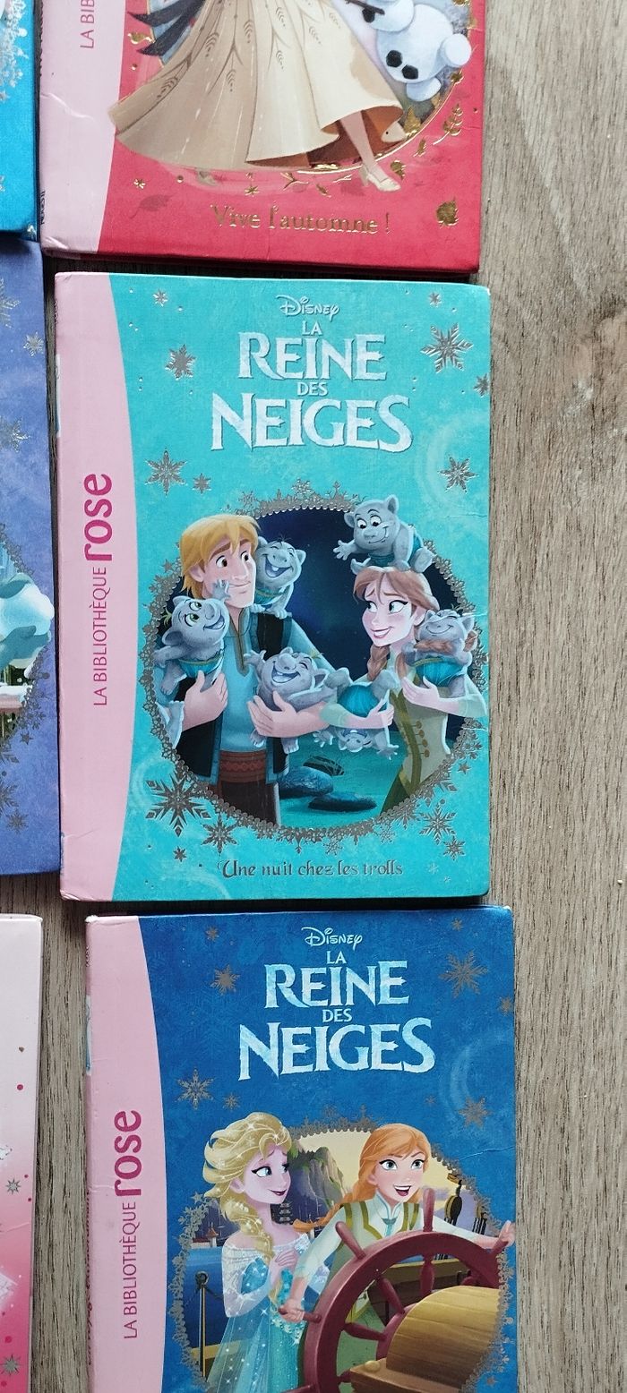 Lot livres la reine des neiges - photo numéro 2