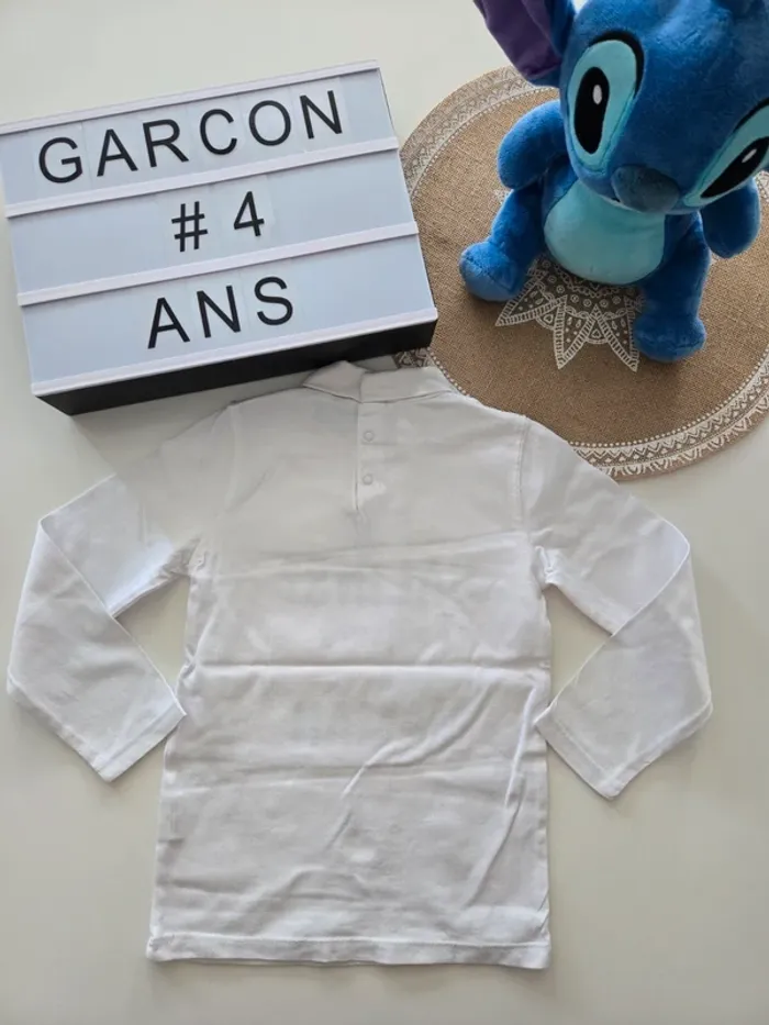 Sous pull gémo 4ans câlins avec maman - photo numéro 4