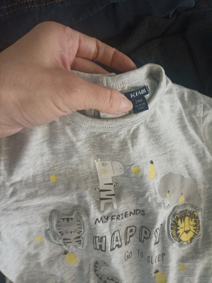 Pyjama 1 pièce en coton - photo numéro 2