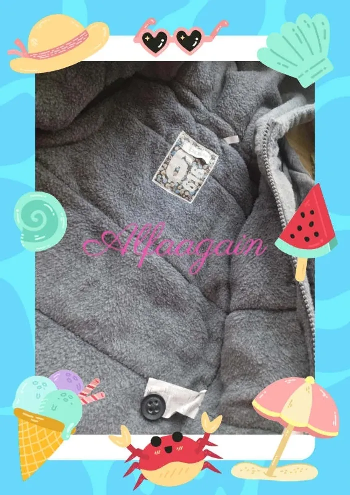 Manteau IKKS polaire garçon 6mois - photo numéro 4