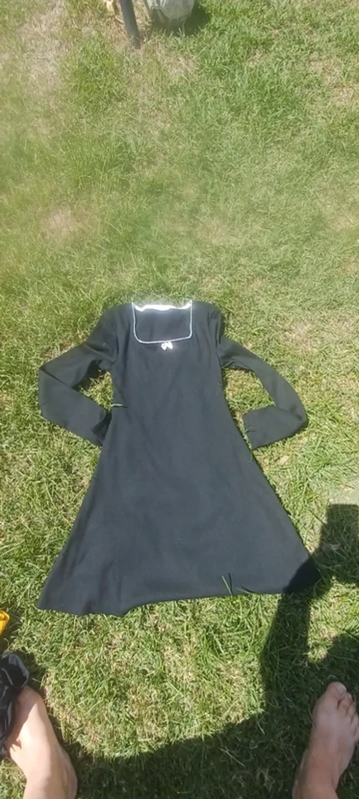 Robe noir fille taille 11 12 ans primark