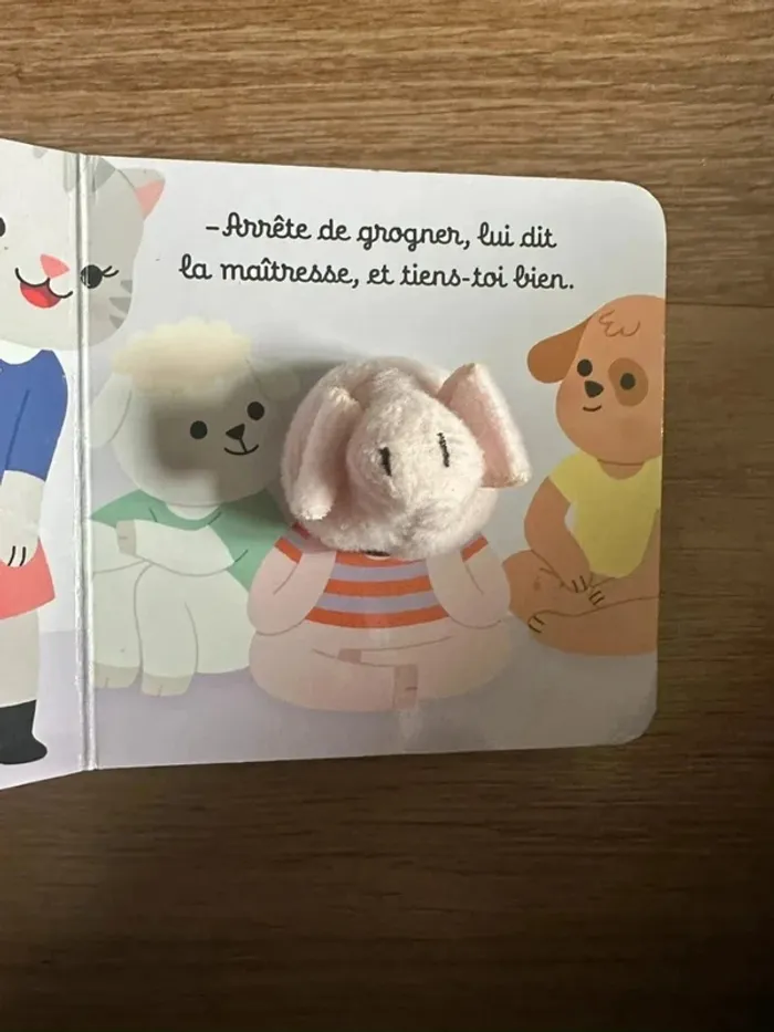 Petit cochon ronchon - mes livres marionnettes - photo numéro 6