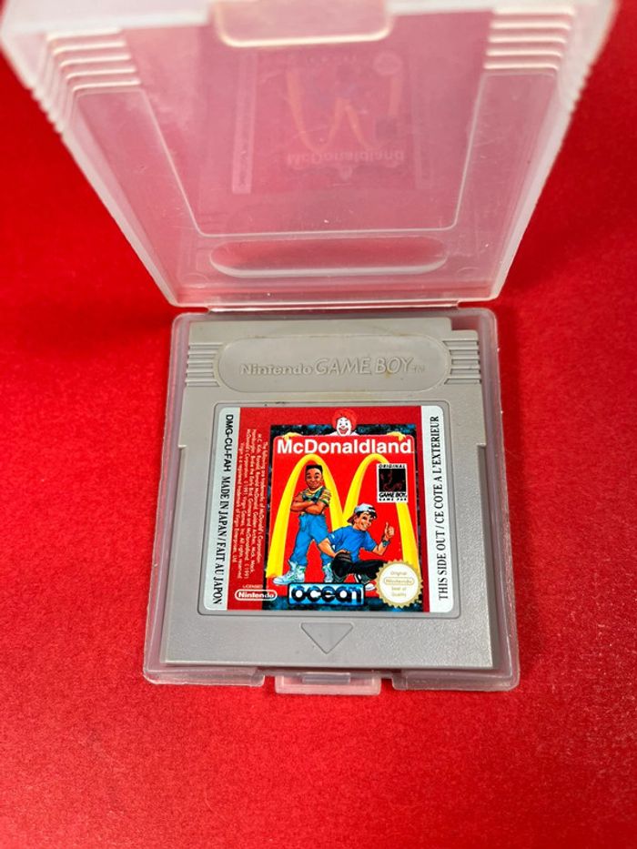 Jeu GameBoy : McDonaldLand