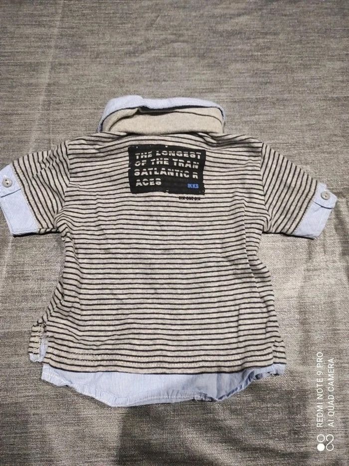 Polo IKKS 6 mois - photo numéro 4