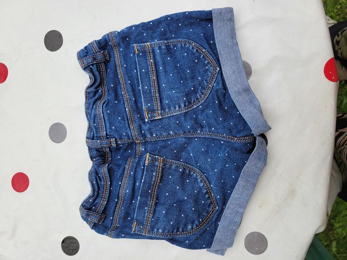 Short fille 6ans jean - photo numéro 3