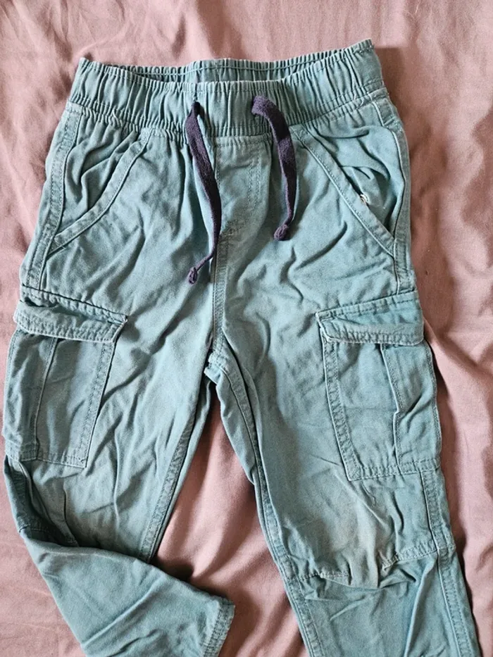 Pantalon cargo taille élastique - photo numéro 2