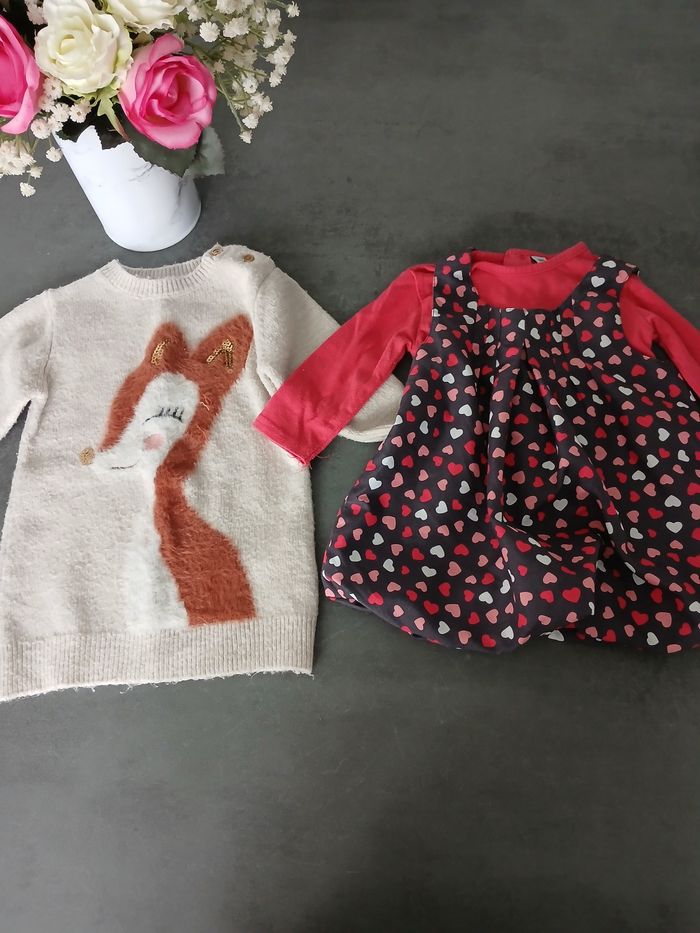 Lot automne hiver fille 6 mois - photo numéro 4