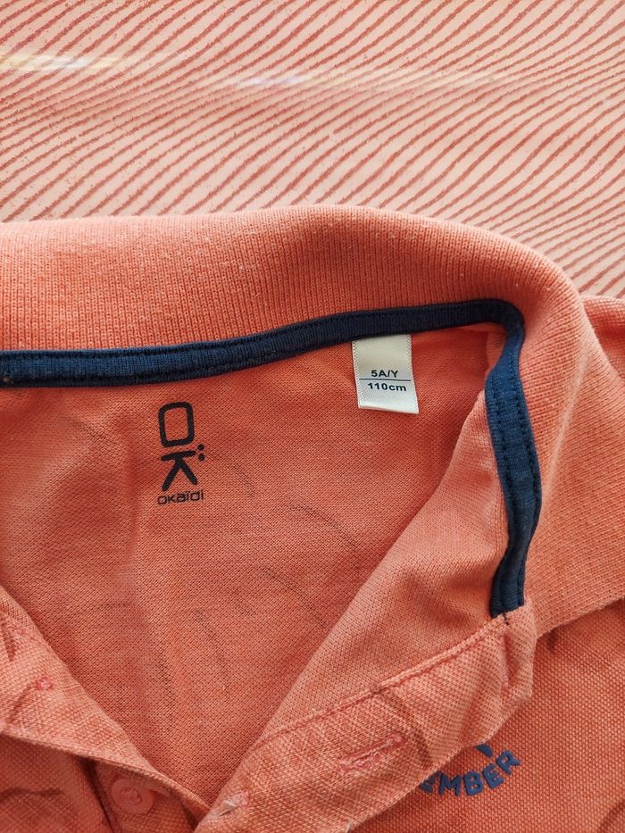 Polo okaidi 5ans - photo numéro 4