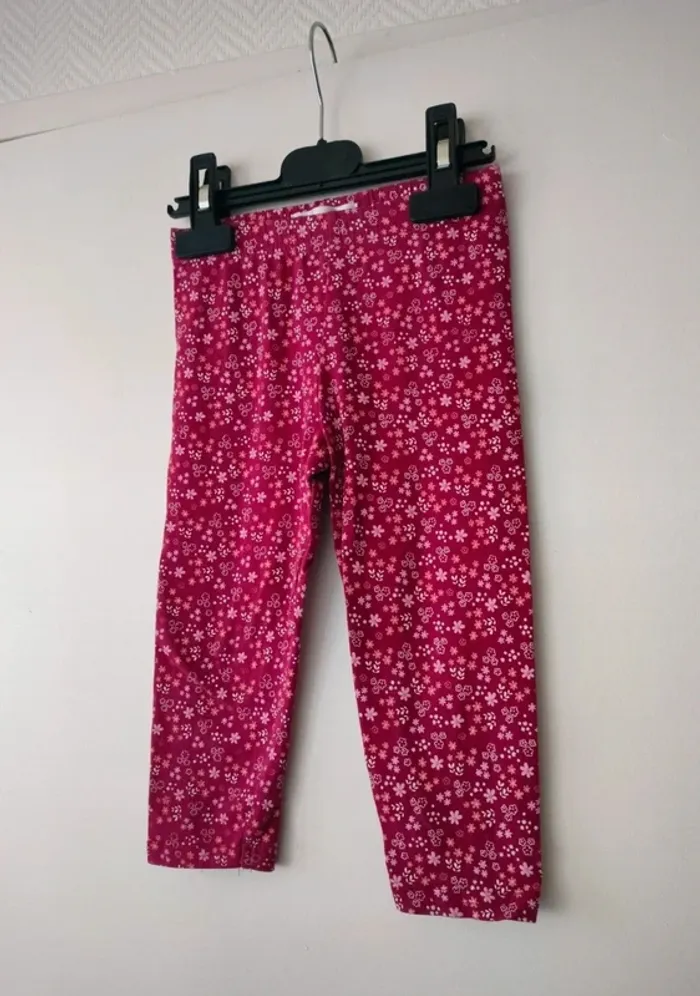 (c) legging fleurs Mes petits cailloux 23mois