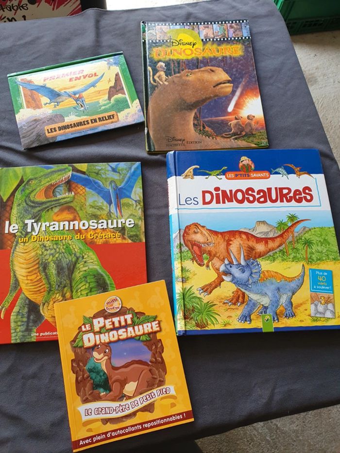 Lot livres dinosaures - photo numéro 2