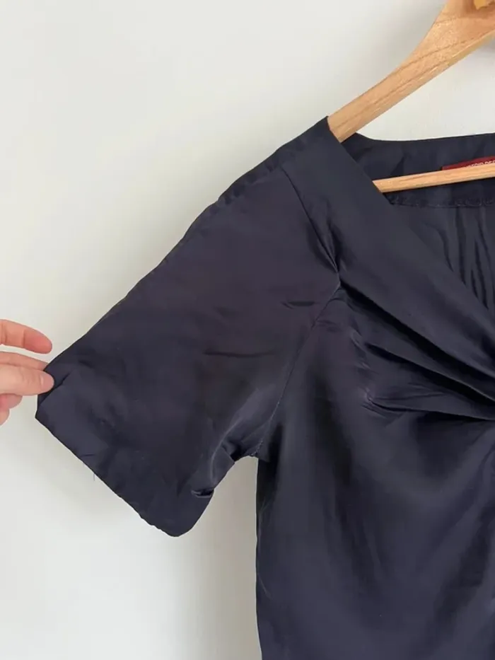 Blouse violette CDC - photo numéro 3