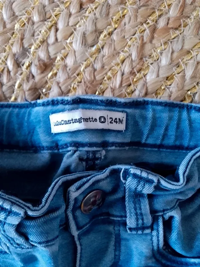 Lot de 4 pantalons/jeans 23-24 mois - photo numéro 5