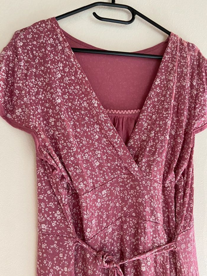 Robe d’été rose fleurie - photo numéro 9