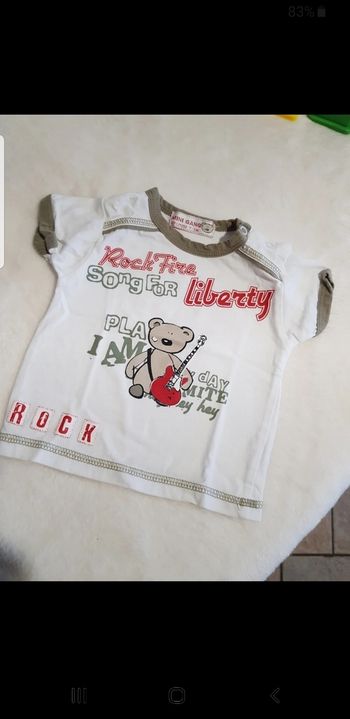 T.shirt bébé taille 3 mois