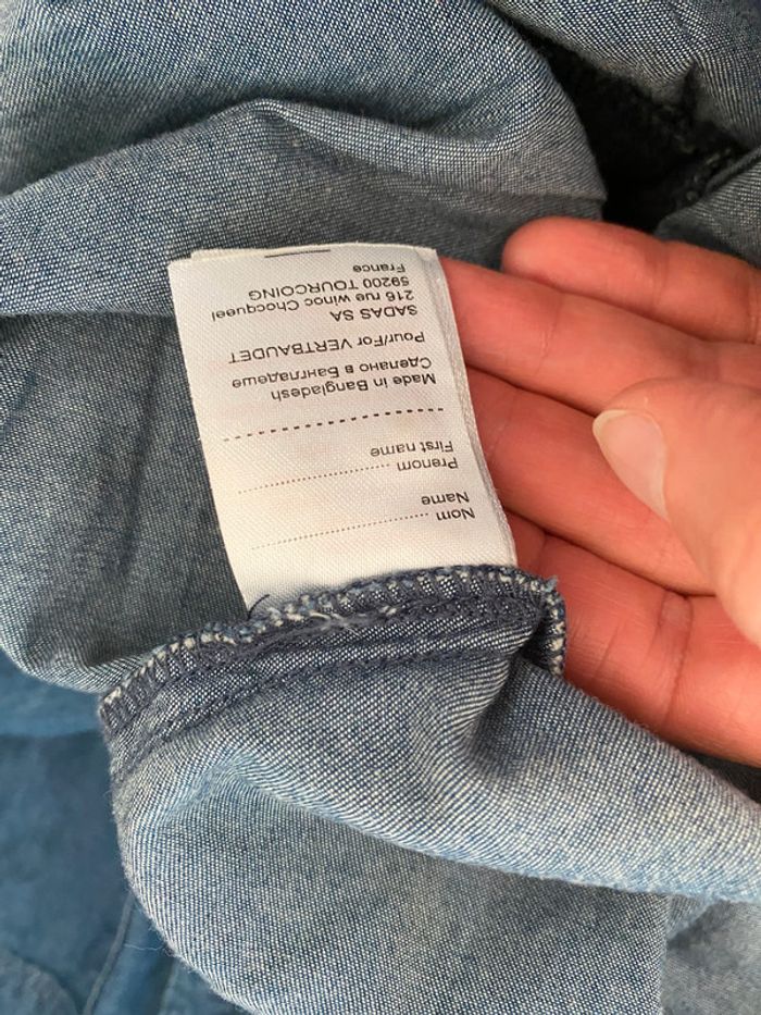 Robe baby doll en jeans (double robe) Vert Baudet 12 ans - photo numéro 11