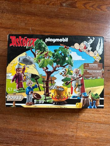NEUF Coffret figurines Playmobil Astérix Panoramix druide le chaudron de la potion magique 70933