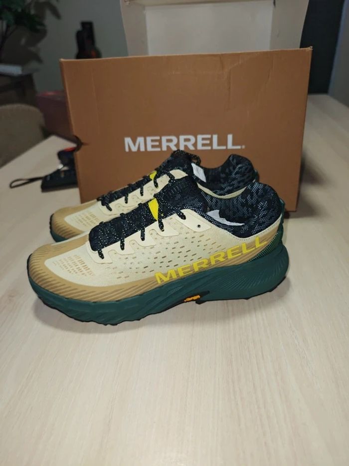 Merrell Agility Peak 5 - Chaussures de running - beach neuf en 43 - photo numéro 3
