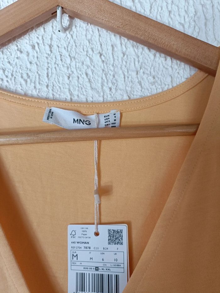 Robe Mango abricot - photo numéro 3