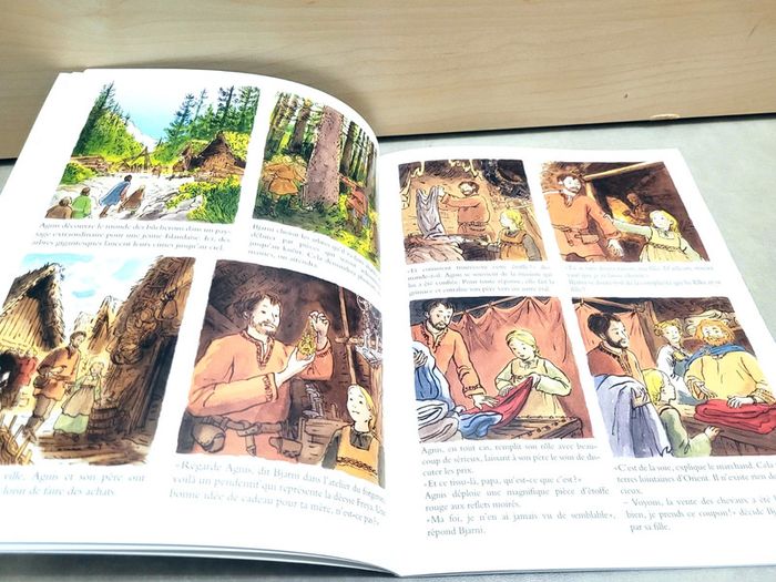 🌺 Livre (école des loisirs) : L'herbe verte du Groenland - photo numéro 3