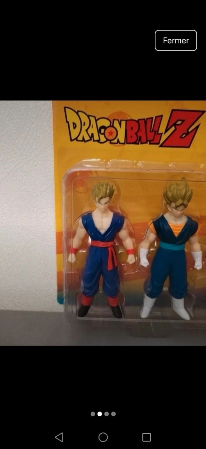 Figurines dragonball z set héros - photo numéro 2
