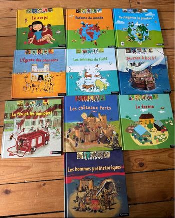 Lot livres kididoc Nathan
